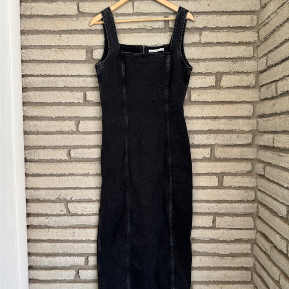 Abercrombie & Fitch Midi Denim Dress - Picture 3 of 6